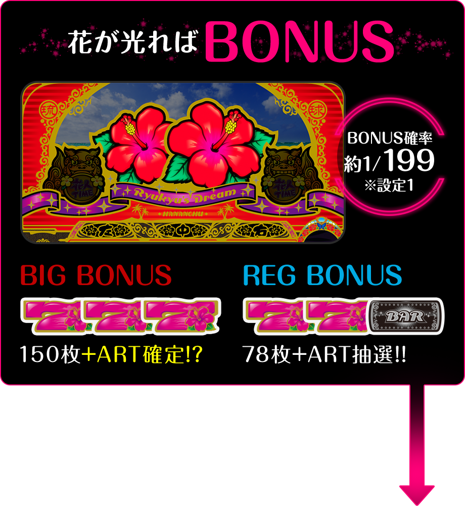 花が光ればBONUS